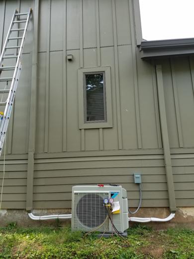 Heat Pumps & Mini-Splits job by MJM in central NJ