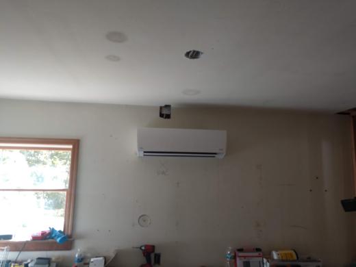 Ductless mini-split install by MJM