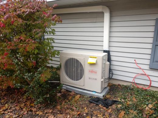 Ductless mini-split install by MJM