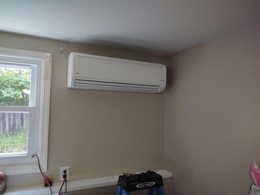 Ductless mini-split install by MJM