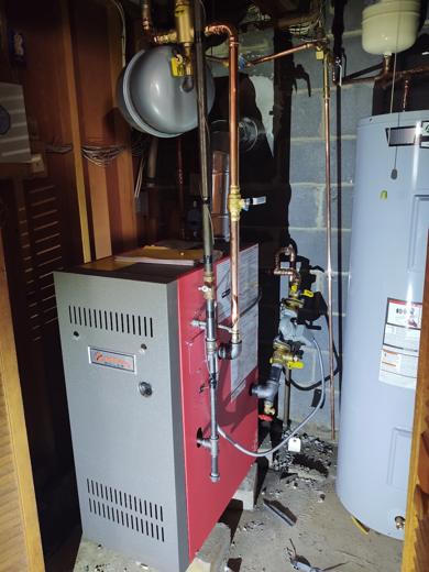 Oil-to-Gas Conversions job by MJM in central NJ