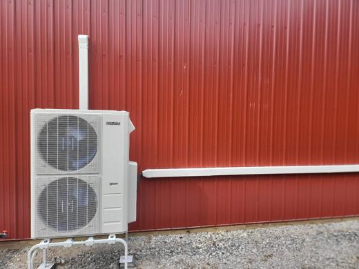 Ductless mini-split install by MJM