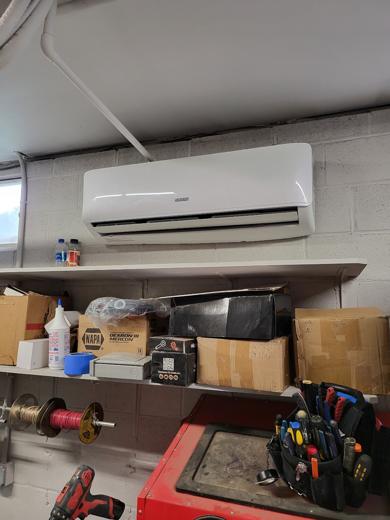 Ductless mini-split install by MJM