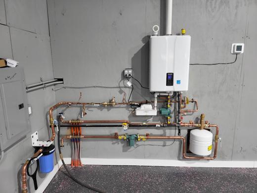 Boiler & water heater install by MJM