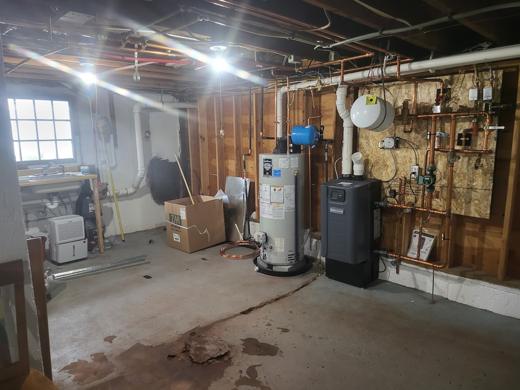 Boiler & water heater install by MJM