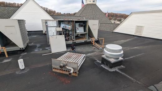 Commercial & rooftop unit work by MJM