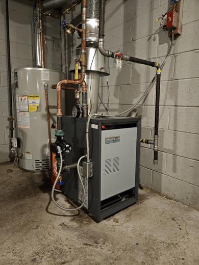 Oil-to-Gas Conversions job by MJM in central NJ