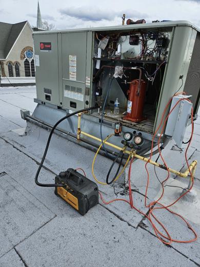 Commercial Refrigeration job by MJM in central NJ
