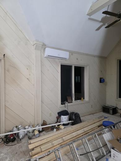 Ductless mini-split install by MJM