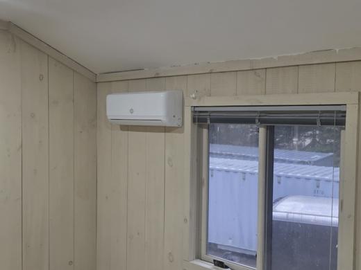 Ductless mini-split install by MJM