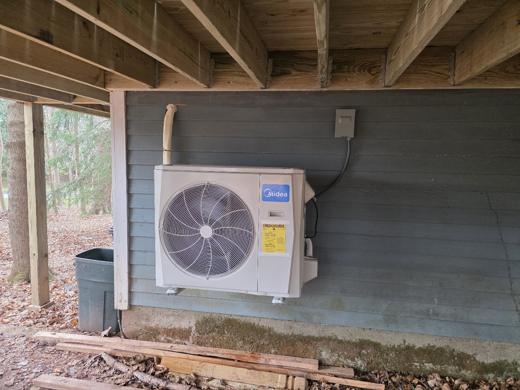 Ductless mini-split install by MJM
