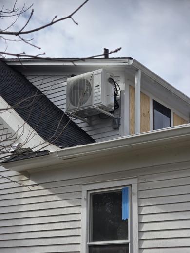 Ductless mini-split install by MJM