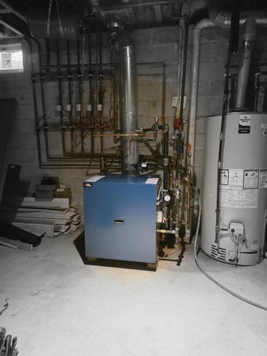 Boiler & water heater install by MJM