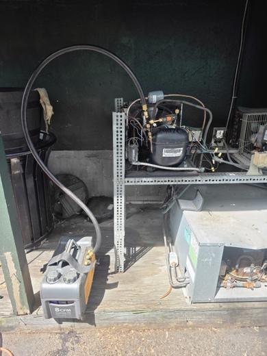 Commercial Refrigeration job by MJM in central NJ
