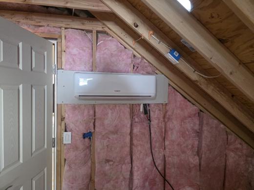 Ductless mini-split install by MJM