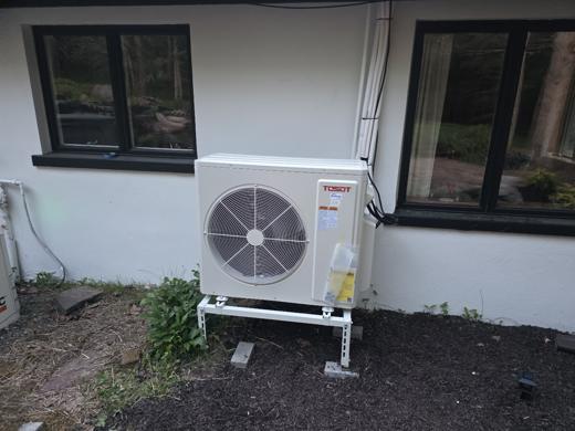 Ductless mini-split install by MJM